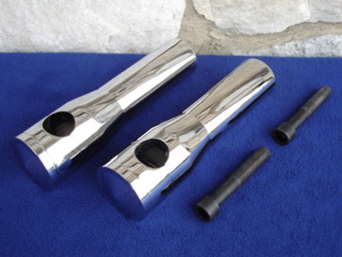 Dna chrome hidden bolt - 6",